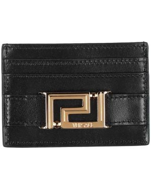 Versace Cardholder Calfskin - Black