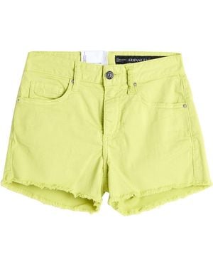 ARMANI EXCHANGE Shorts & Bermuda Shorts - Yellow