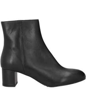 Bianca Di Ankle Boots Leather - Black