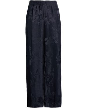 P.A.R.O.S.H. Midnight Pants Viscose, Linen - Blue