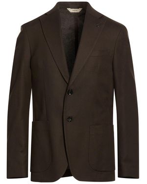 Paoloni Blazer Cotton, Elastane - Black