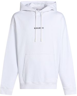 Marcelo Burlon Sweatshirt Organic Cotton, Elastane - White