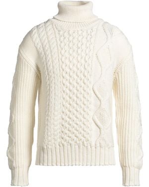 Moncler Turtleneck Virgin Wool - White
