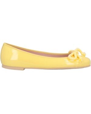 Pretty Ballerinas Ballet Flats Leather - Yellow