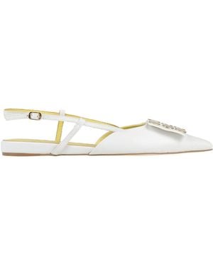 Apepazza Ballet Flats - White