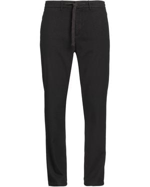 Harmont & Blaine Trousers Cotton, Tencel, Polyester, Viscose, Elastane - Black