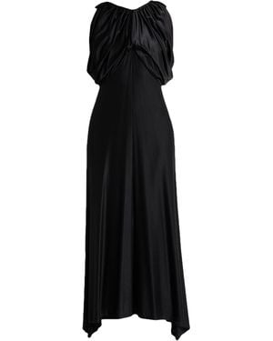 Rabanne Maxi Dress Viscose, Elastane - Black
