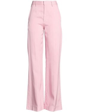 Dondup Trousers Viscose - Pink