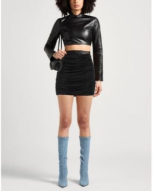 ミニスカート GAUGE81 BLACK VISCOSE A MINI SKIRT GAUGE81 Mini skirts for Women | Online Sale up to 80% off | Lyst