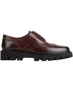 Sergio Rossi Lace-Up Shoes Leather - Brown