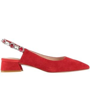 Luciano Barachini Pumps Soft Leather - Red