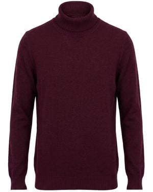 Gran Sasso Turtleneck - Red