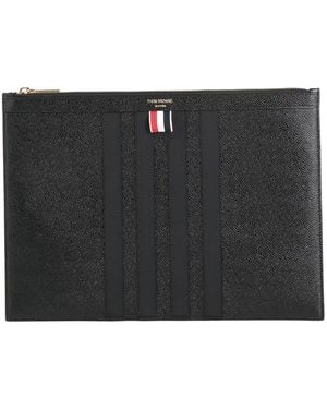 Thom Browne Handbag Calfskin - Black
