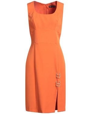 CAMILLA Midi Dress Polyester, Elastane - Orange