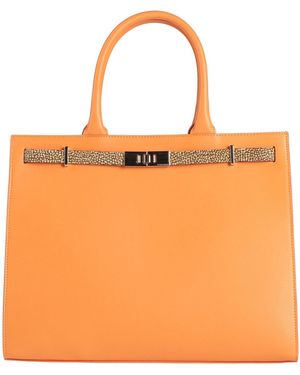 Borbonese Handbags - Orange