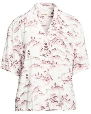 Roy Rogers Old Glory Shirt Viscose - White