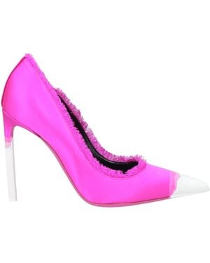 Tom Ford Fuchsia Pumps Viscose, Silk - Pink