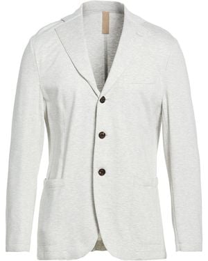 Eleventy Blazer Viscose, Polyester, Polyamide, Elastane - White