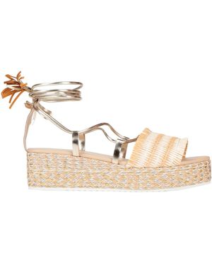 Manila Grace Sandals - Natural