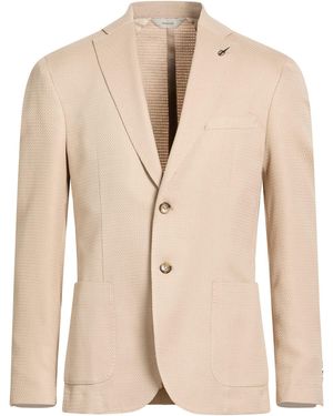 Paoloni Blazer Cotton, Elastane - Natural