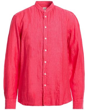 BASTONCINO Coral Shirt Linen - Pink