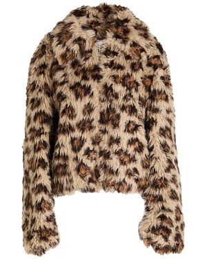 MSGM Shearling & Teddy - Neutro