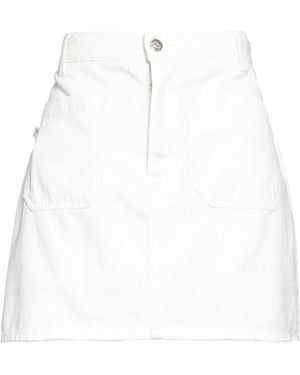 2W2M Denim Skirt Cotton - White