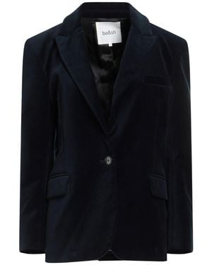 Ba&sh Blazer Cotton, Elastane - Blue