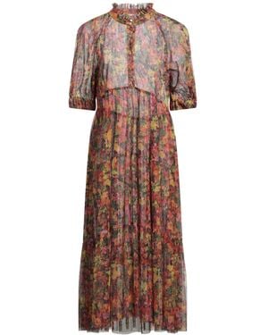 Philosophy Di Lorenzo Serafini Midi Dress Polyester - Brown