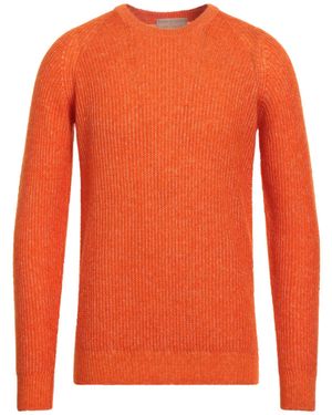 120% Lino Sweater - Orange