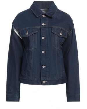 MM6 by Maison Margiela Denim Outerwear Cotton - Blue