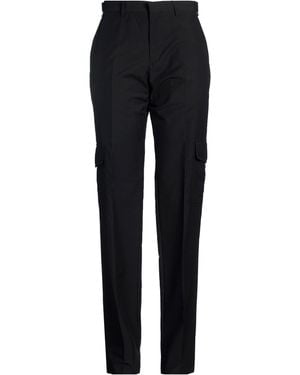 Lardini Trousers Wool, Cotton - Black