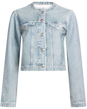 Rag & Bone Jeansjacke/-Mantel - Blau