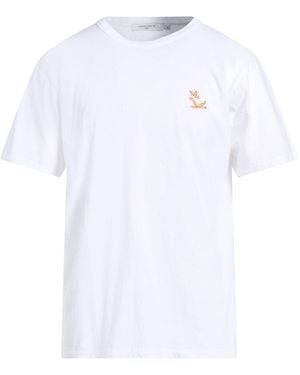 Maison Kitsuné T-Shirt Cotton - White
