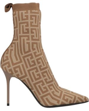 Balmain Ankle Boots - Brown