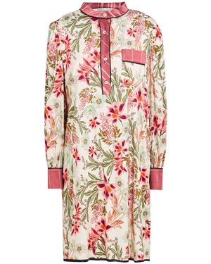Shirtaporter Vestito Corto - Bianco