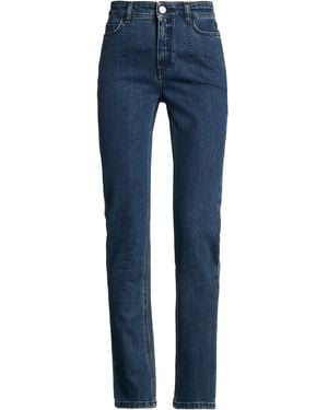 Alberta Ferretti Athleisure Jeans Cotton, Elastane - Blue