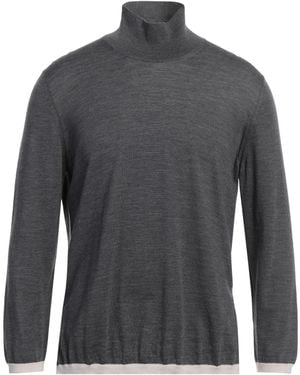 Gran Sasso Turtleneck Virgin Wool - Grey