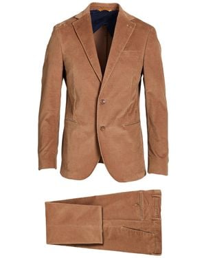 AT.P.CO Light Suit Cotton, Elastane - Brown