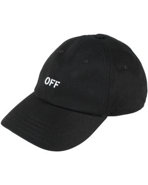 Off-White c/o Virgil Abloh Hat Cotton - Black