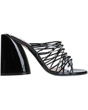 N°21 Sandals - Black