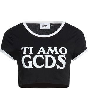 Gcds T-Shirt Cotton - Black