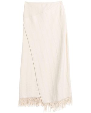 Jil Sander Gonna Lunga - Bianco