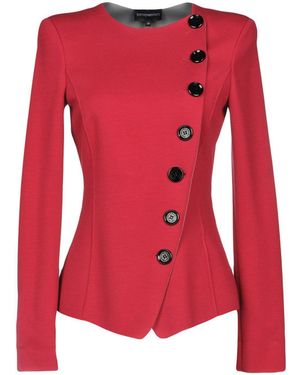 Emporio Armani Blazer Viscose, Polyamide, Elastane - Red
