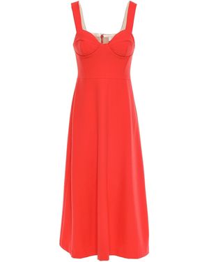 Hussein Chalayan Midi Dress - Red