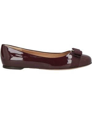 Ferragamo Ballet Flats - Brown