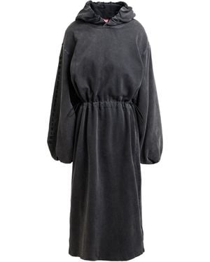 DIESEL Midi Dress Cotton - Black