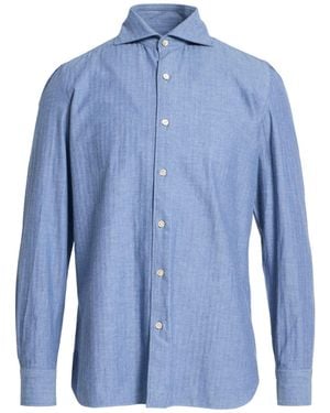 Luigi Borrelli Napoli Shirts - Blue