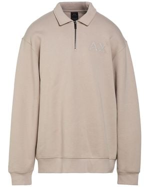 ARMANI EXCHANGE Sweatshirt Cotton, Elastane - Natural