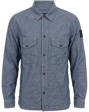 Belstaff Camisa Vaquera - Azul